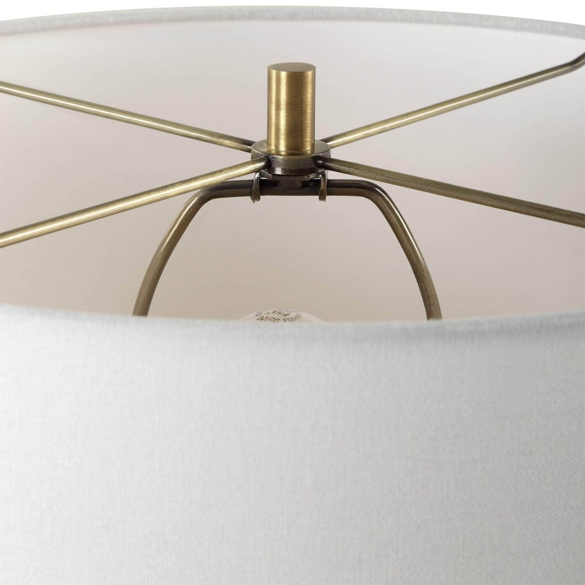 Forage Dark Scalloped Table Lamp - Uttermost - Table Lamps by Modest Hut