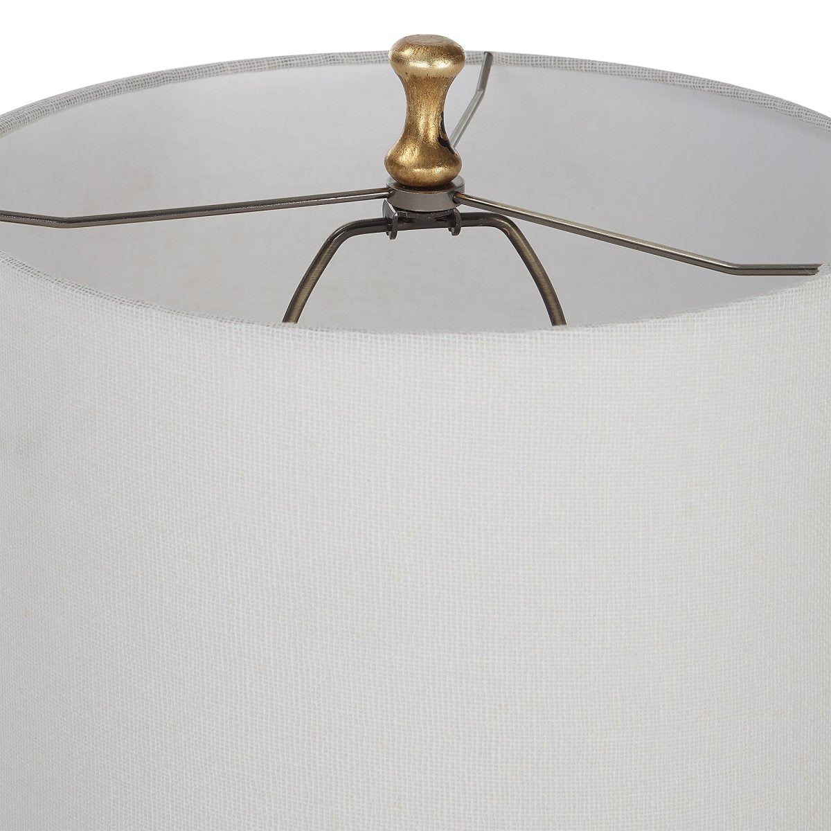 Gold Leaf Stacked Hourglass Table Lamp - Uttermost - Table Lamps by Modest Hut