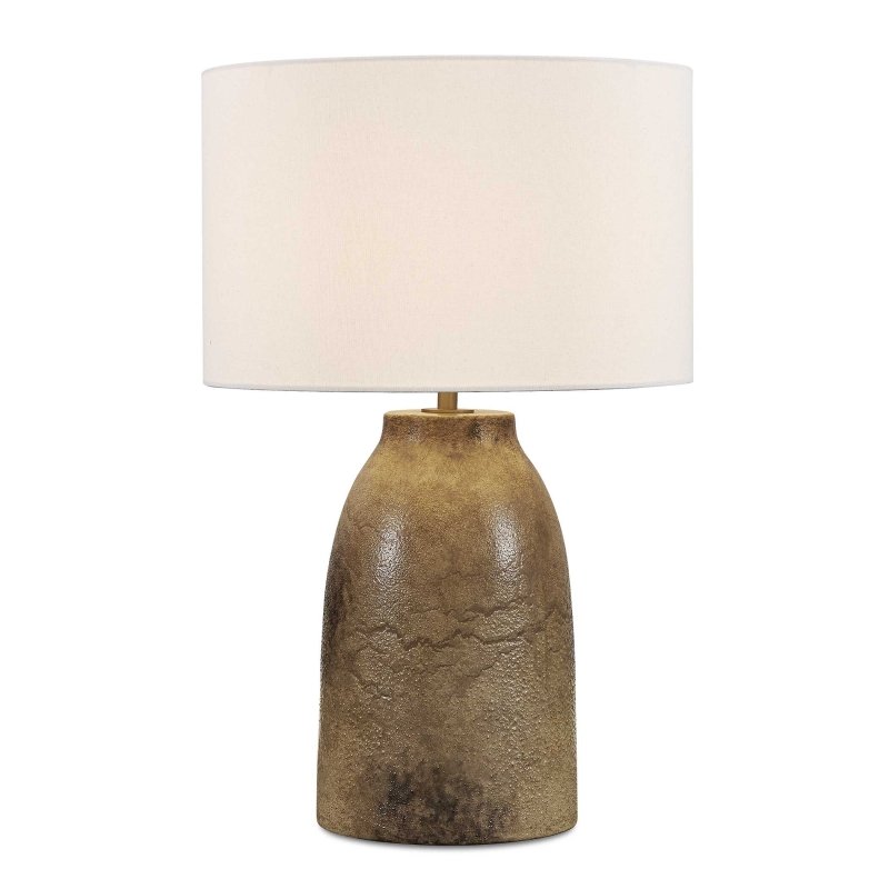 Harris Mottled Brown Table Lamp - Table Lamps