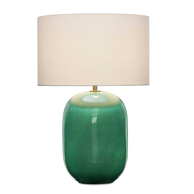 Hollis Teal Table Lamp - Table Lamps