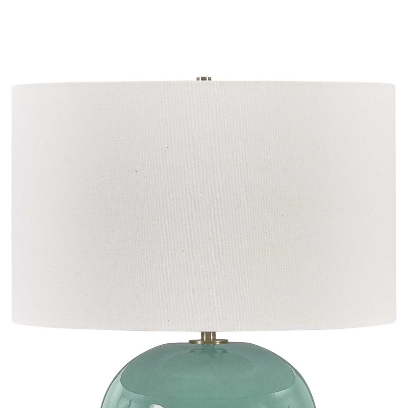 Hollis Teal Table Lamp - Table Lamps