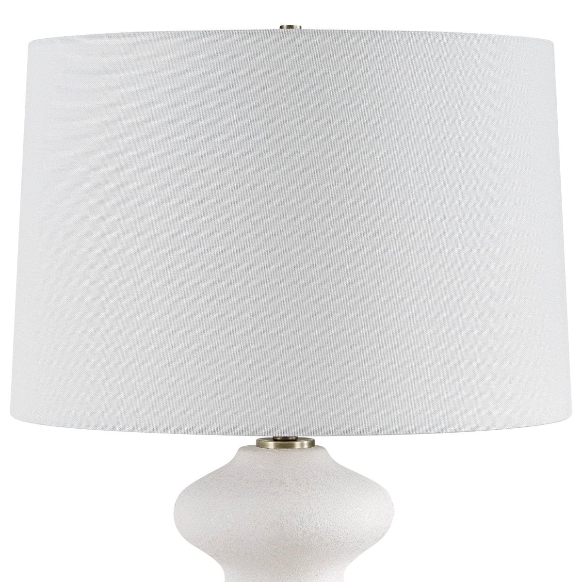 Liora White Table Lamp - Uttermost - Table Lamps by Modest Hut