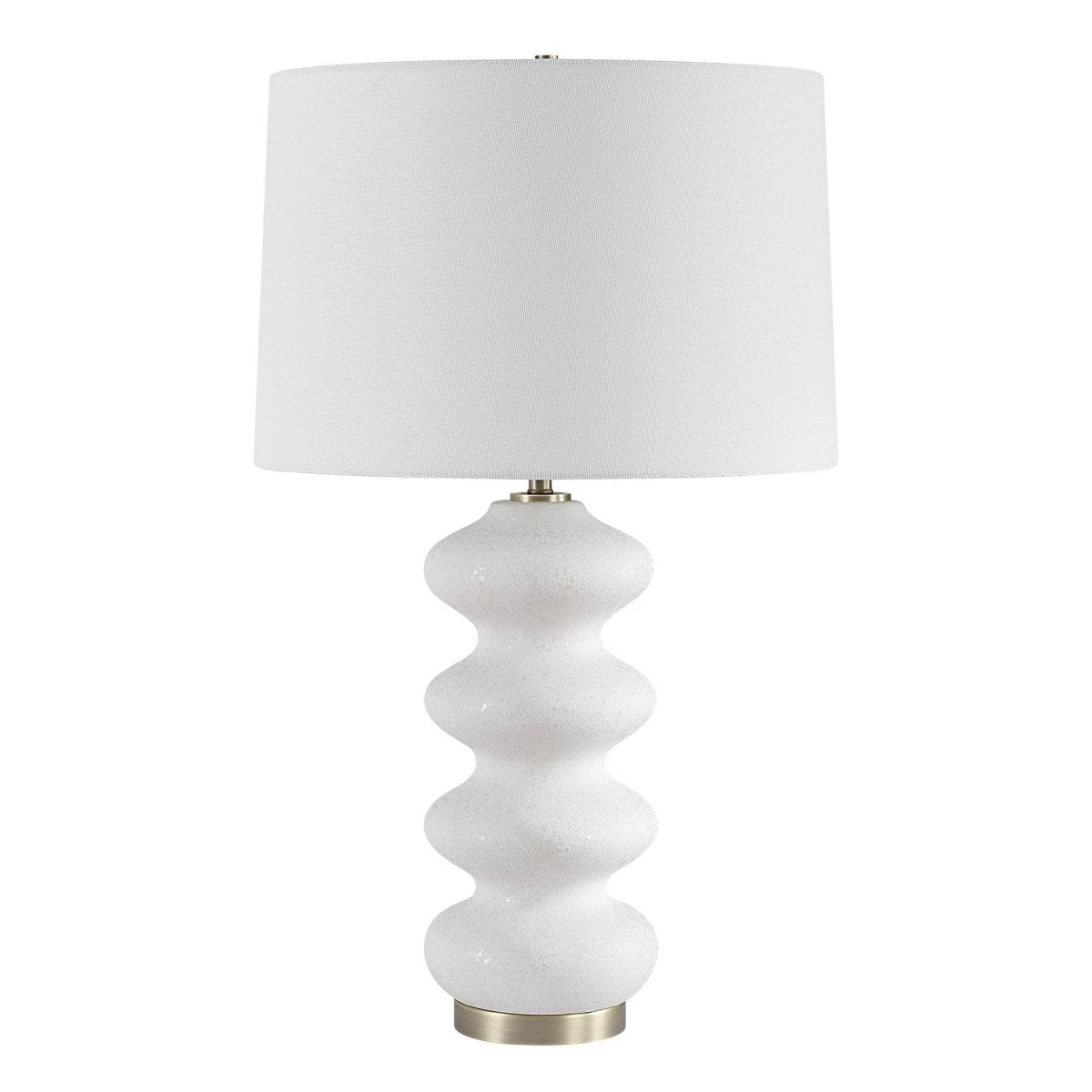 Liora White Table Lamp - Uttermost - Table Lamps by Modest Hut
