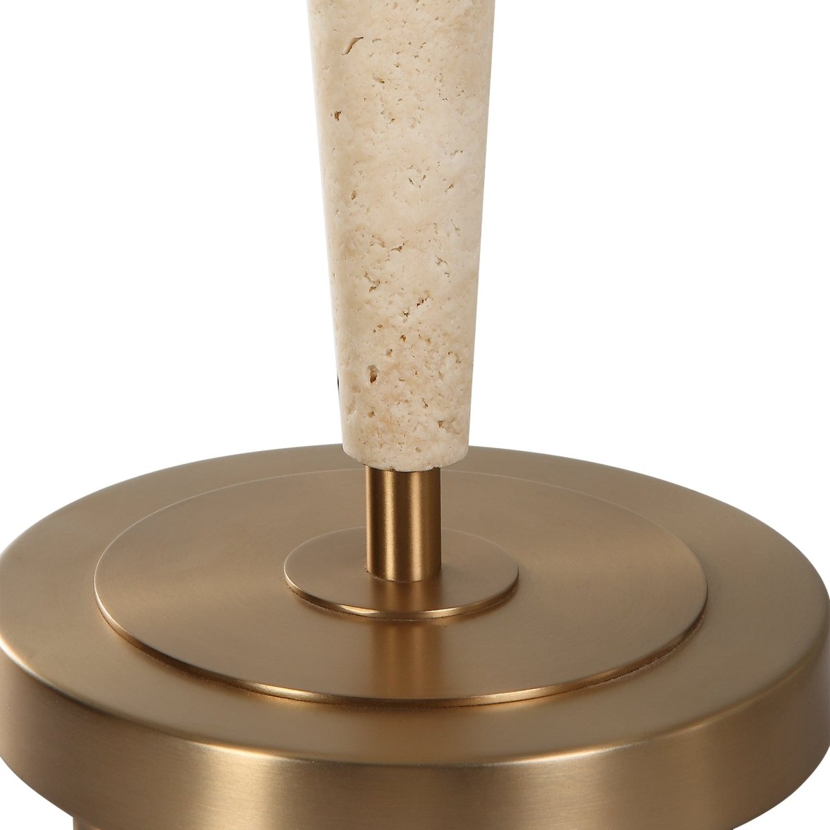 Palu Travertine Table Lamp - Uttermost - Table Lamps by Modest Hut