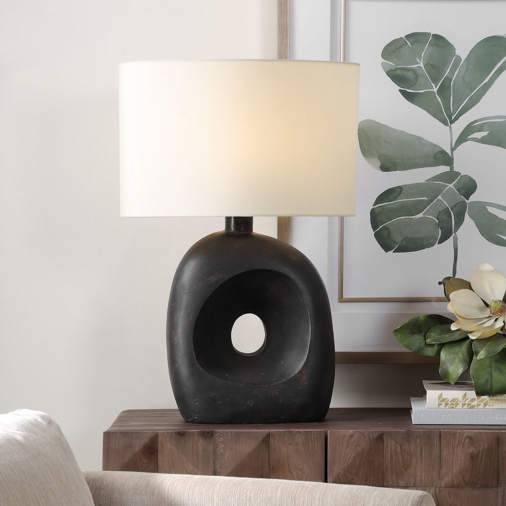 Peephole Outdoor Table Lamp - Uttermost - Table Lamps by Modest Hut