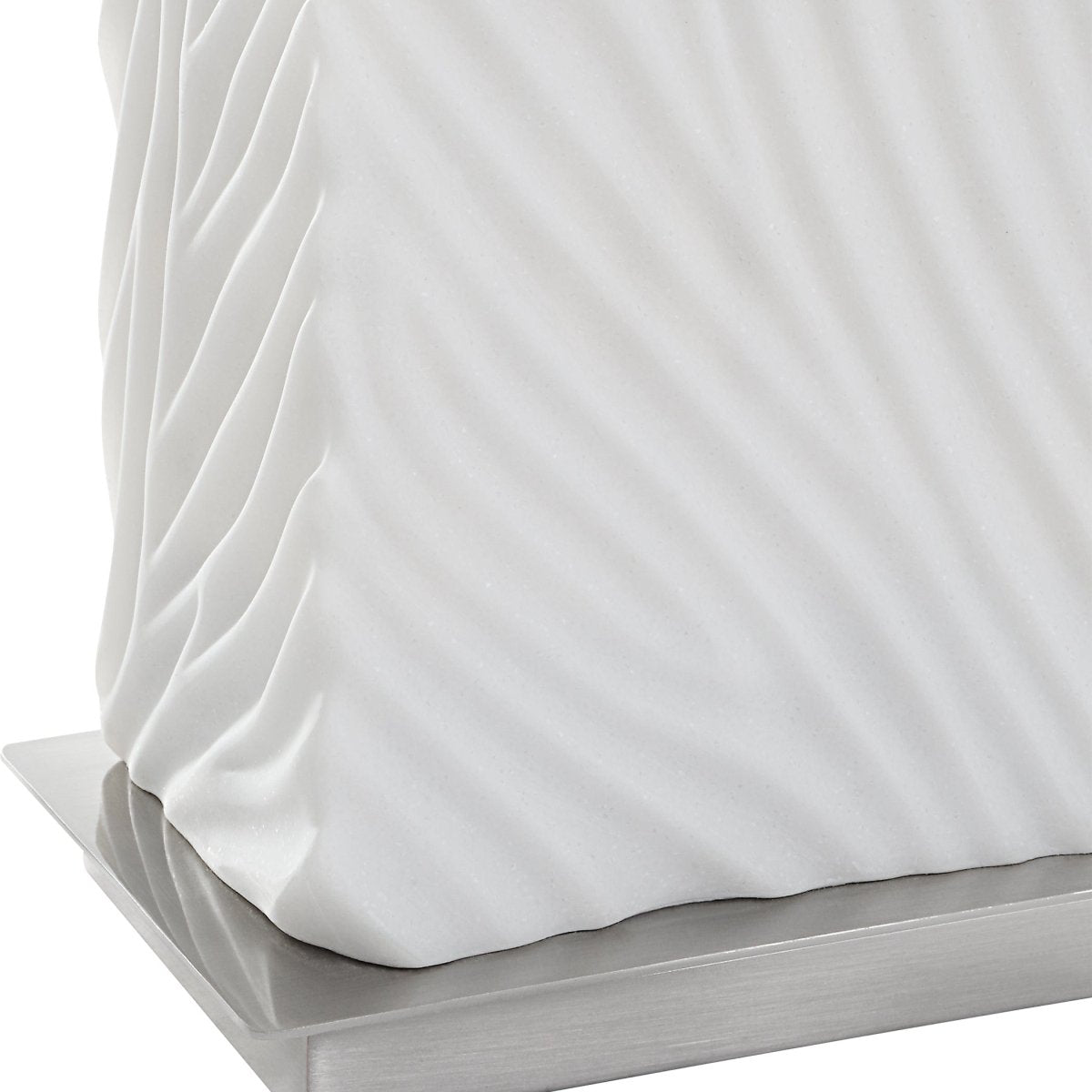 Pillar White Marble Table Lamp - Uttermost - Table Lamps by Modest Hut