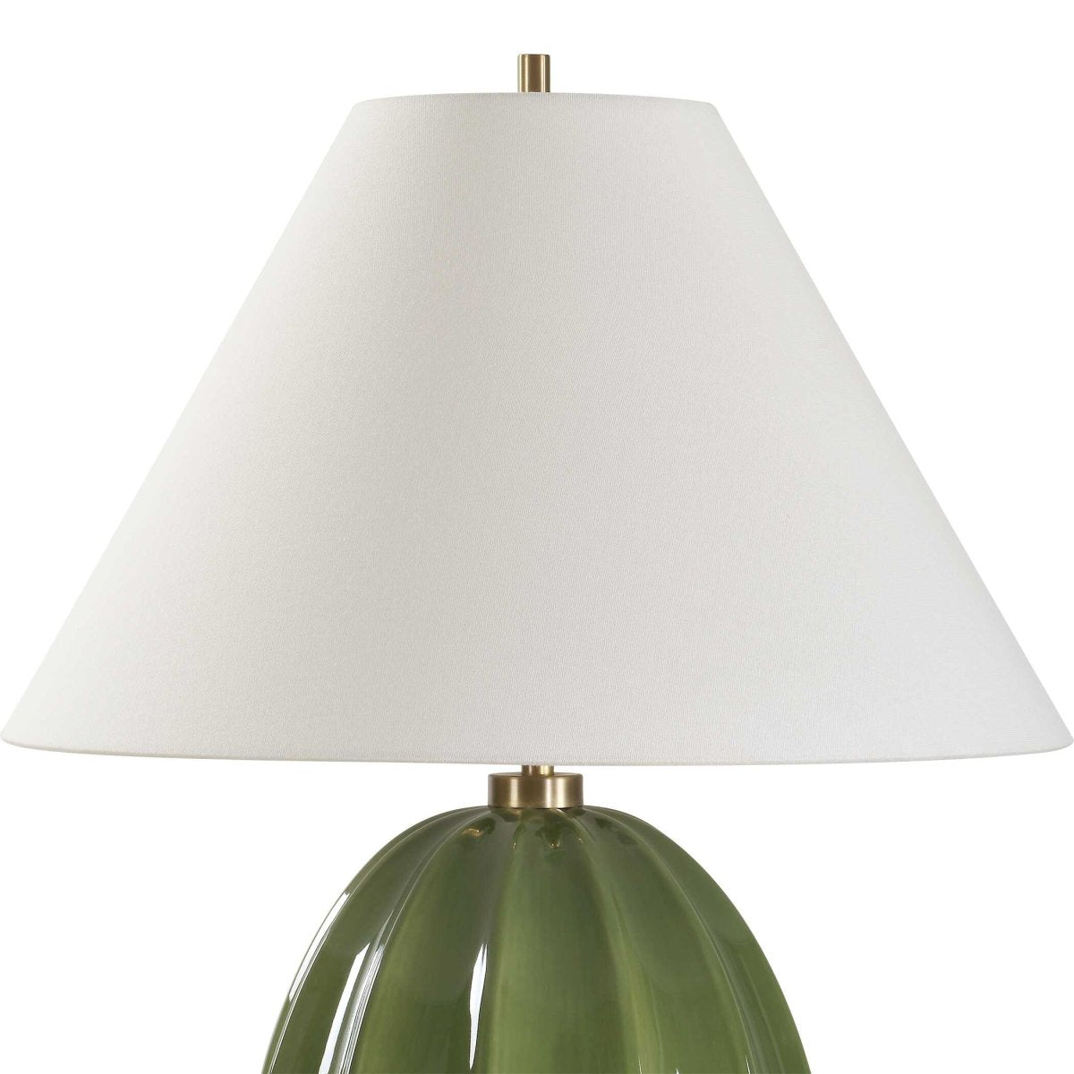 Renna Moss Green Table Lamp - Uttermost - Table Lamps by Modest Hut