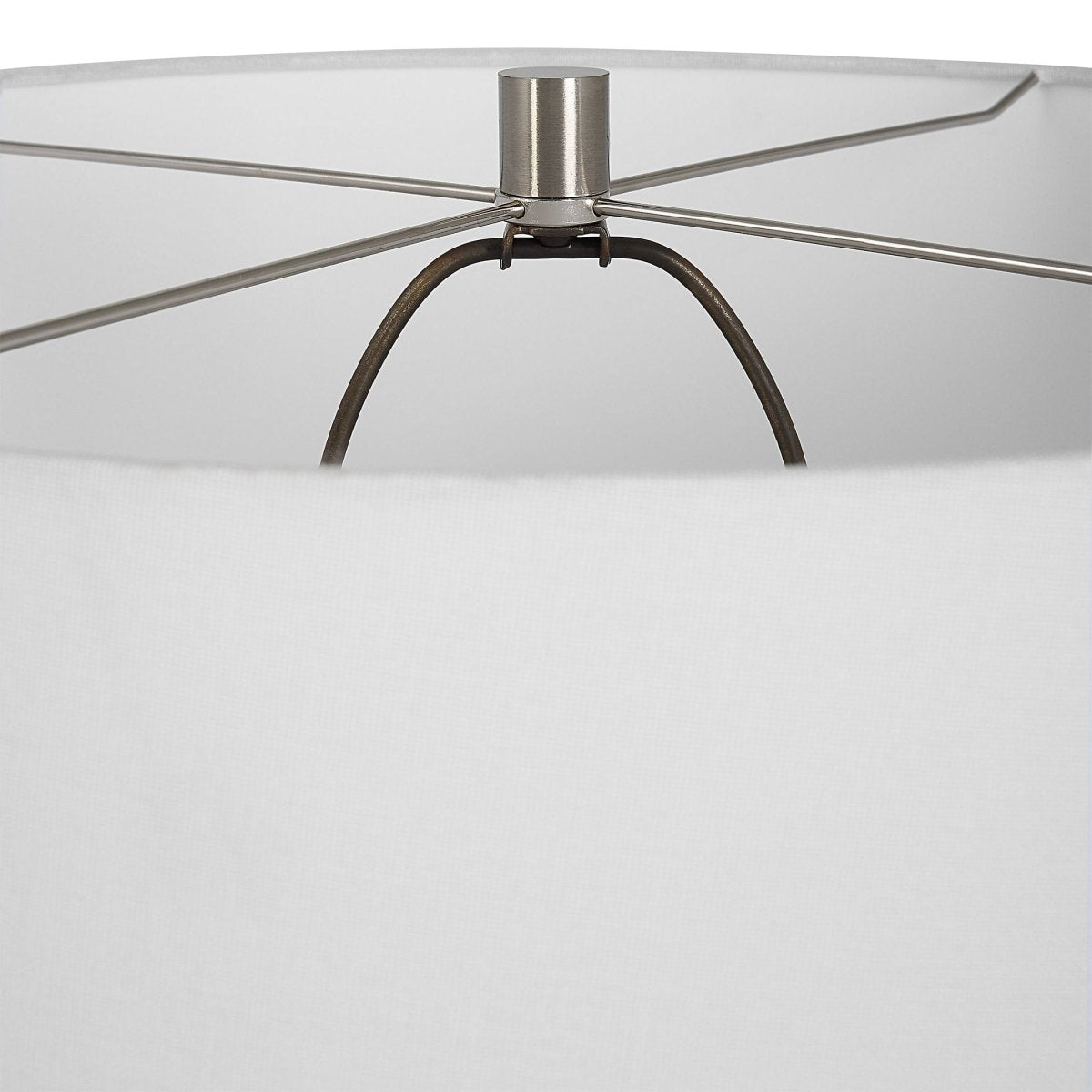 Reyna Chalk White Table Lamp - Uttermost - Table Lamps by Modest Hut
