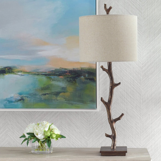 Rustic Bronze Branch Table Lamp - Uttermost - Table Lamps by Modest Hut
