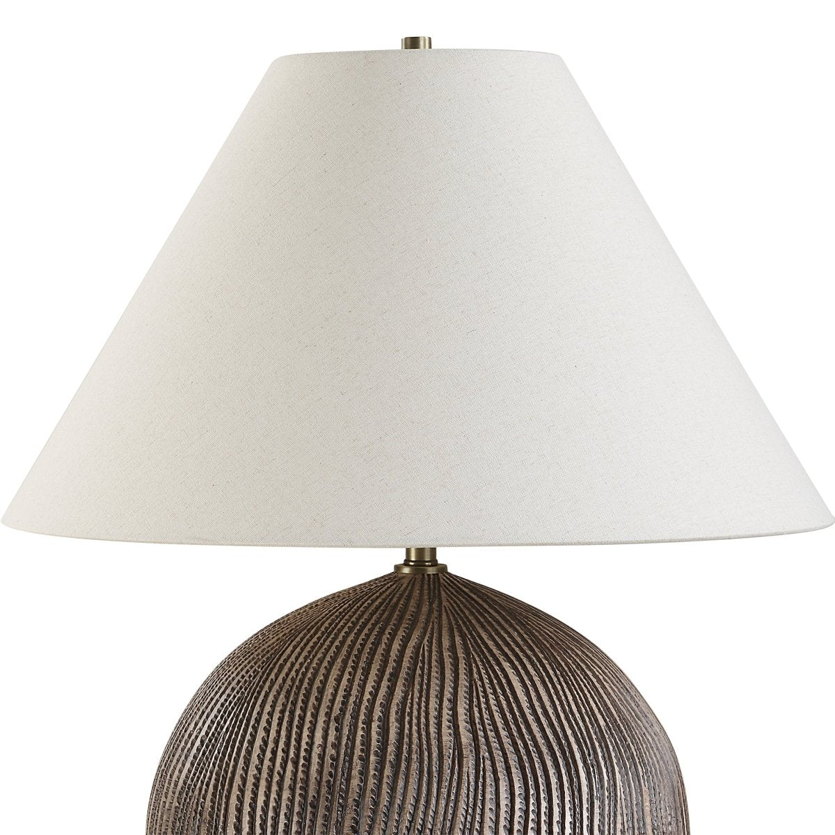 Sayre Dark Brown Table Lamp - Uttermost - Table Lamps by Modest Hut