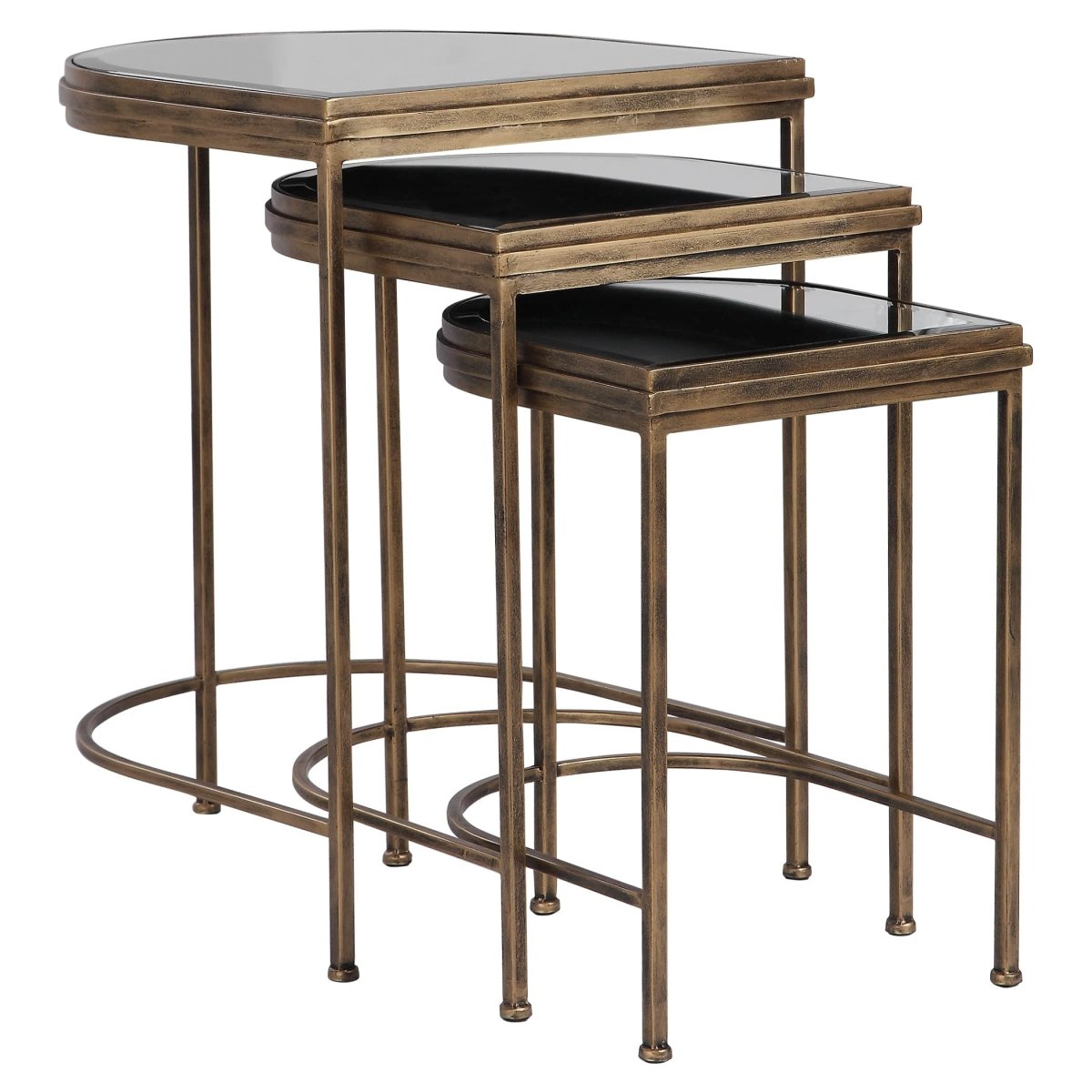 India Nesting Tables, Set/3 - Uttermost - Tables by Modest Hut