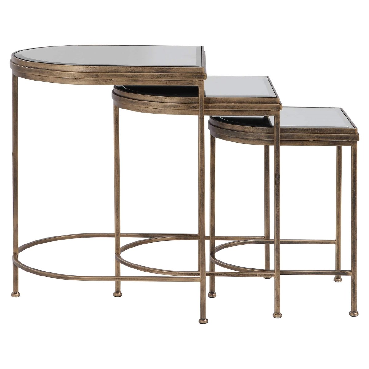 India Nesting Tables, Set/3 - Uttermost - Tables by Modest Hut