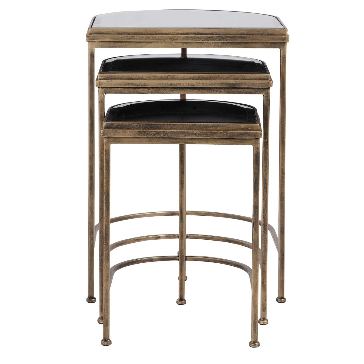 India Nesting Tables, Set/3 - Uttermost - Tables by Modest Hut