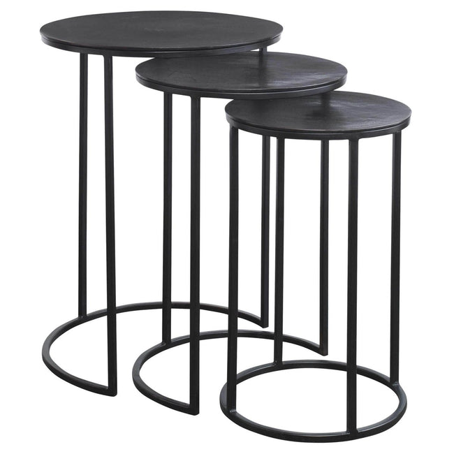 Iron Nesting Tables - Uttermost - Tables by Modest Hut