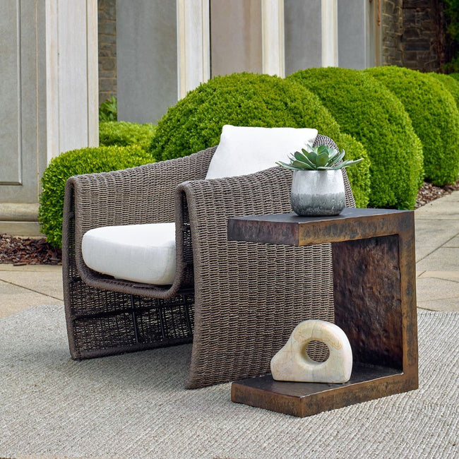 Obra Outdoor Side Table - Uttermost - Tables by Modest Hut