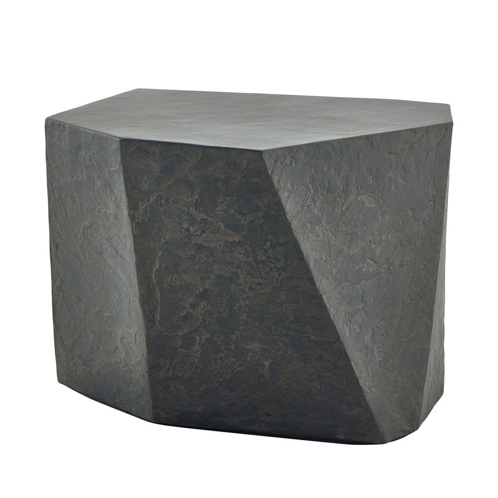 Parra Outdoor Side Table, Slate - Uttermost - Tables by Modest Hut