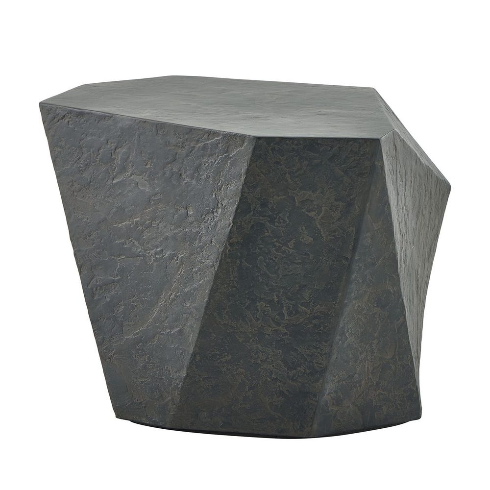 Parra Outdoor Side Table, Slate - Uttermost - Tables by Modest Hut