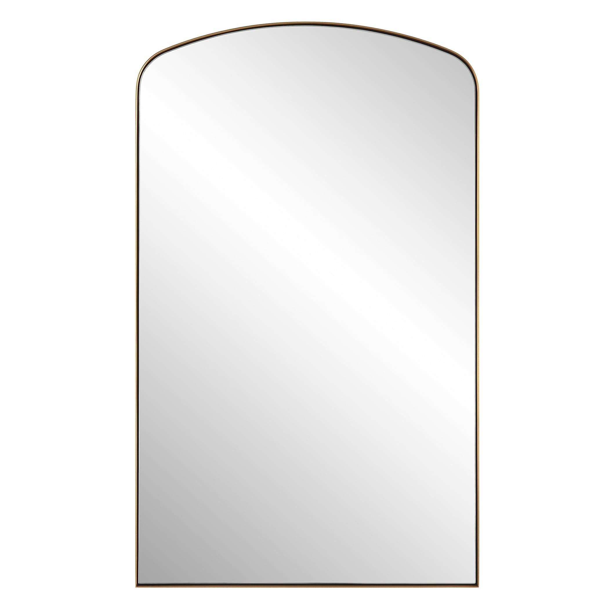 Tordera Brass Arch Mirror Uttermost