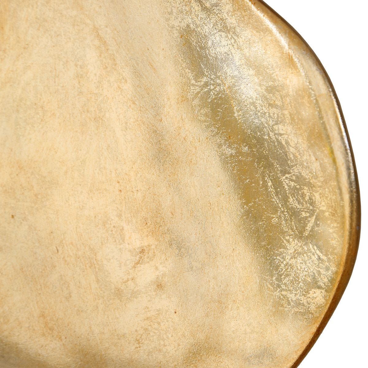 Additional detail view of the Lumina Antique Gold Resin Wall Decor S/3