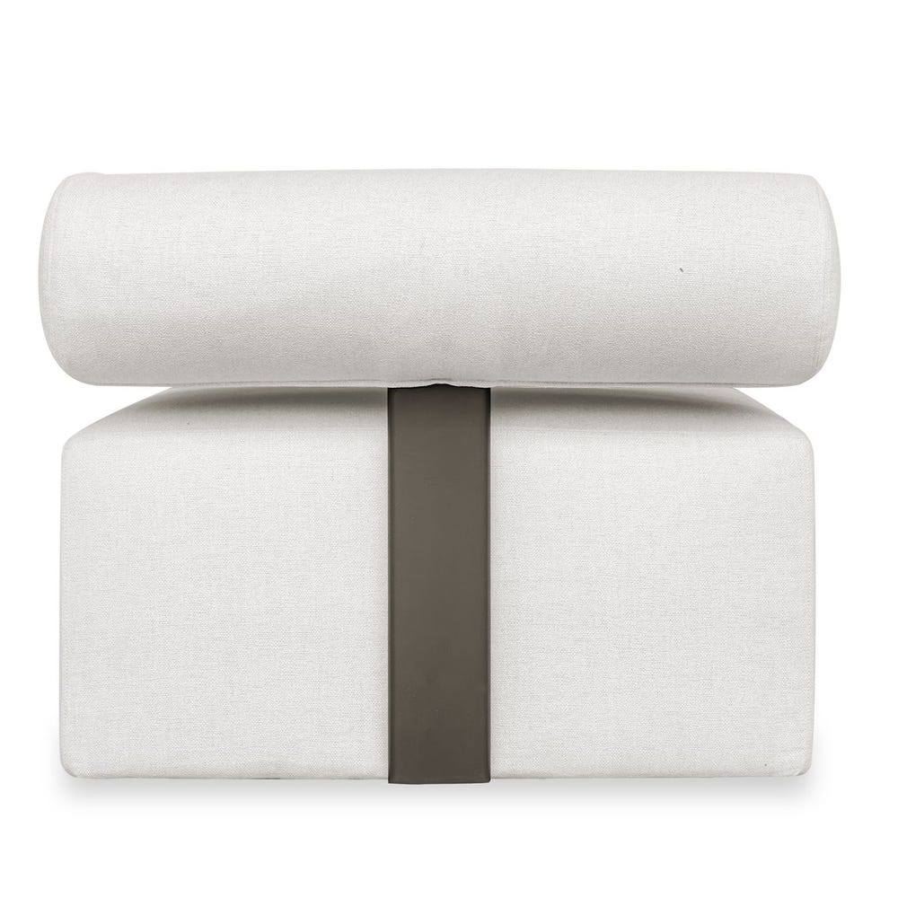 Bolster Back Outdoor Armless Sofa - Uttermost - by Modest Hut