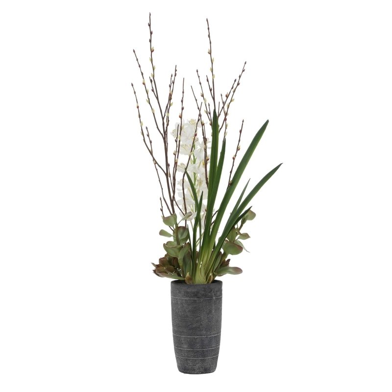 Eterna Orchid Centerpiece & Vase - Vases