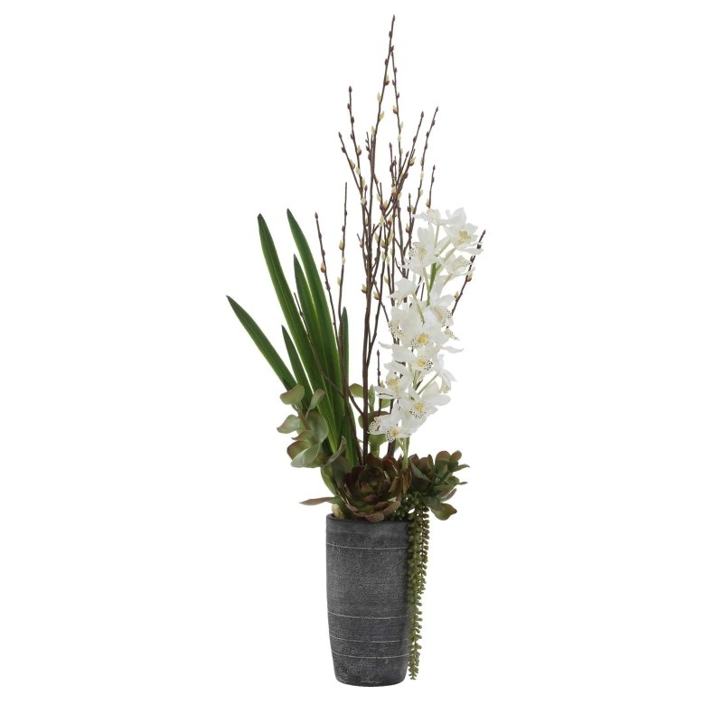 Eterna Orchid Centerpiece & Vase - Vases