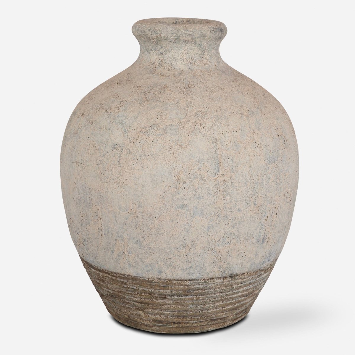 Fernandina Oversized Rustic Vase - Uttermost - Vases by Modest Hut