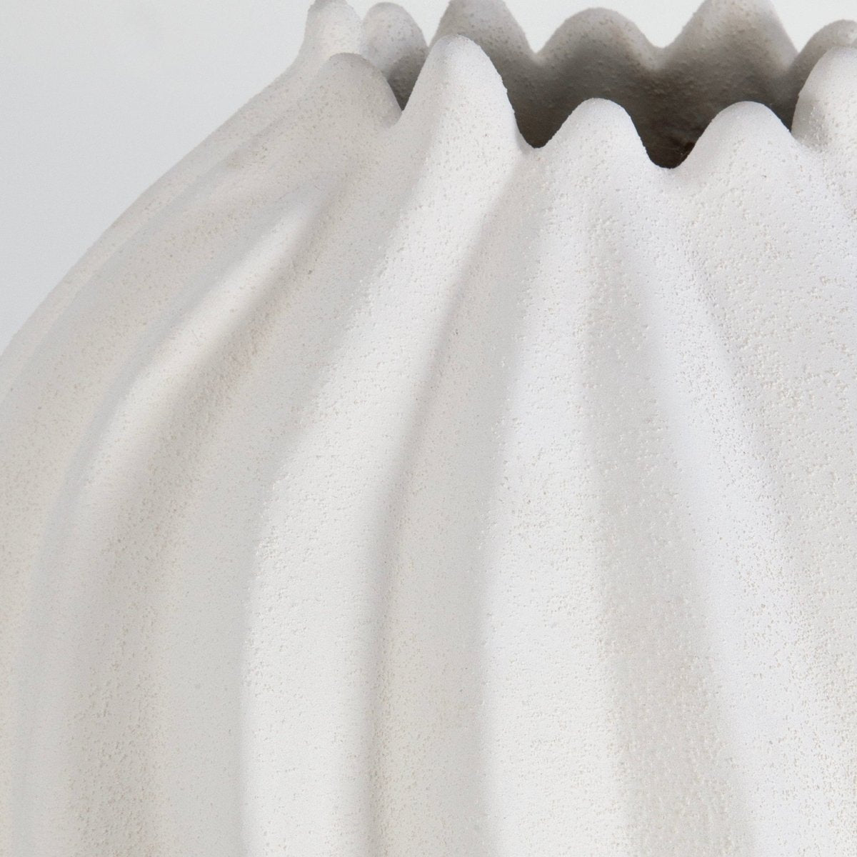 Merritt White Floor Vase - Uttermost - Vases by Modest Hut