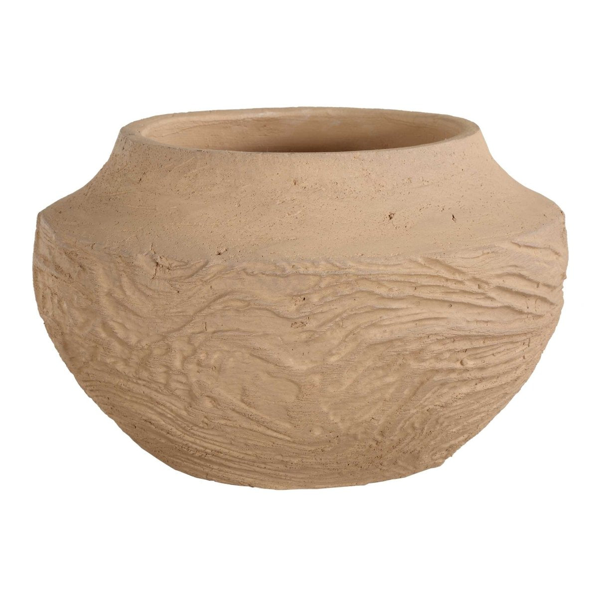 Sandstone Flow Small Terracotta Vase - Uttermost - Vases by Modest Hut
