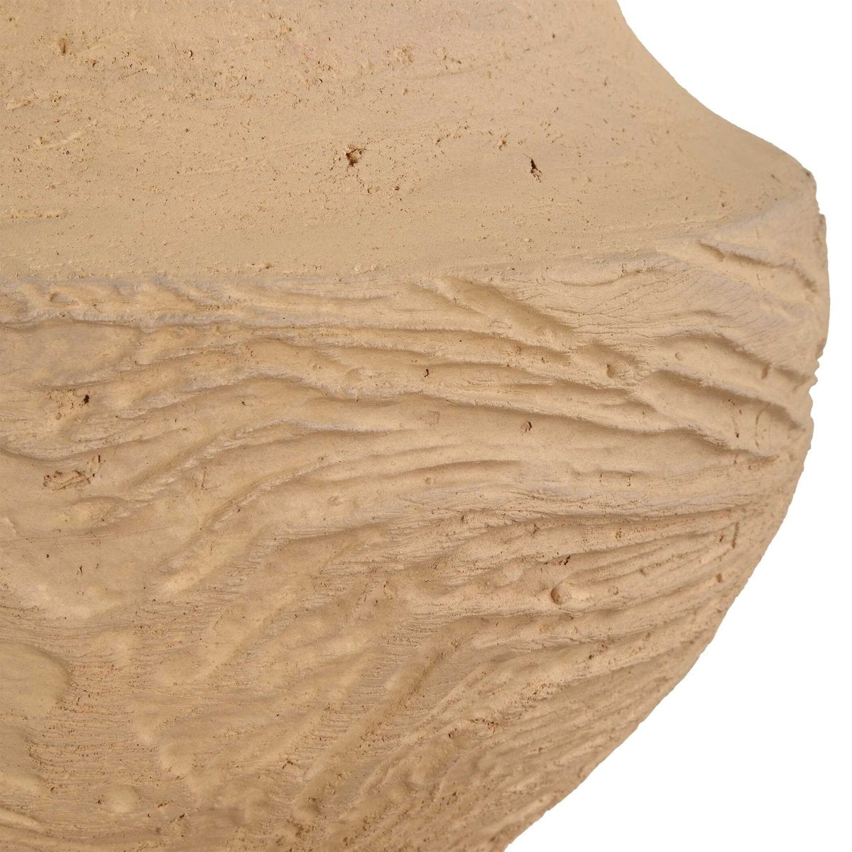 Sandstone Flow Small Terracotta Vase - Uttermost - Vases by Modest Hut