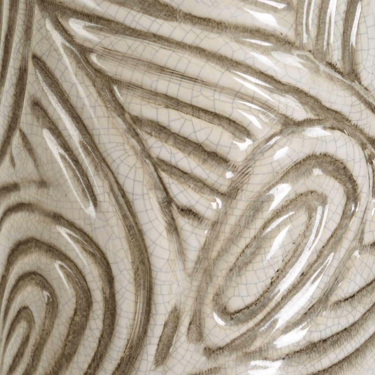Timber Swirl Earth Tone Vases Set/2 - Uttermost - Vases by Modest Hut
