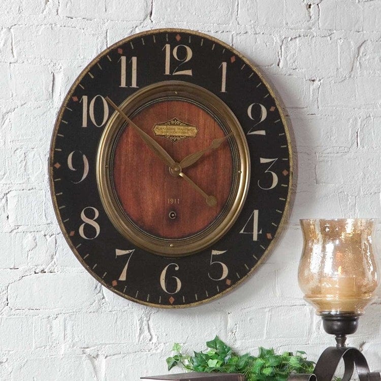 Alexandre Martinot 23" Wall Clock - Uttermost - Wall Clocks by Modest Hut