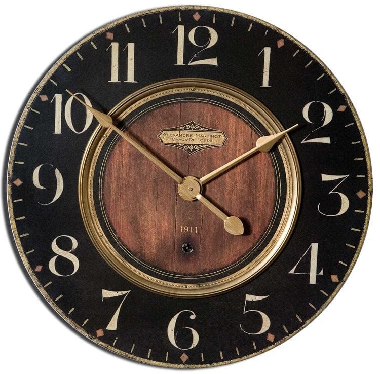 Alexandre Martinot 23" Wall Clock - Uttermost - Wall Clocks by Modest Hut