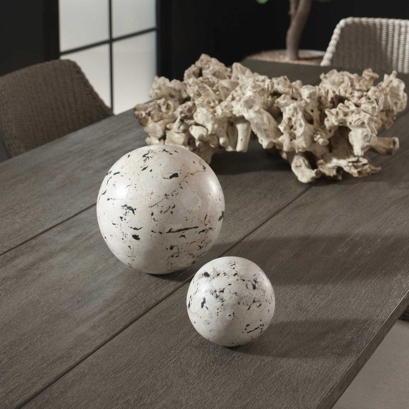 Nouveau Indoor-Outdoor Spheres Set/2 - Wall Decor