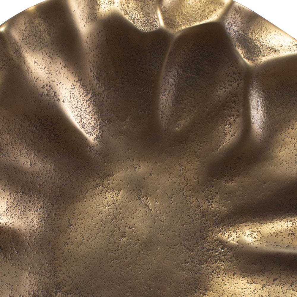 Peonia Outdoor Wall Decor, Gold, S/3 - Uttermost - Wall Decor by Modest Hut