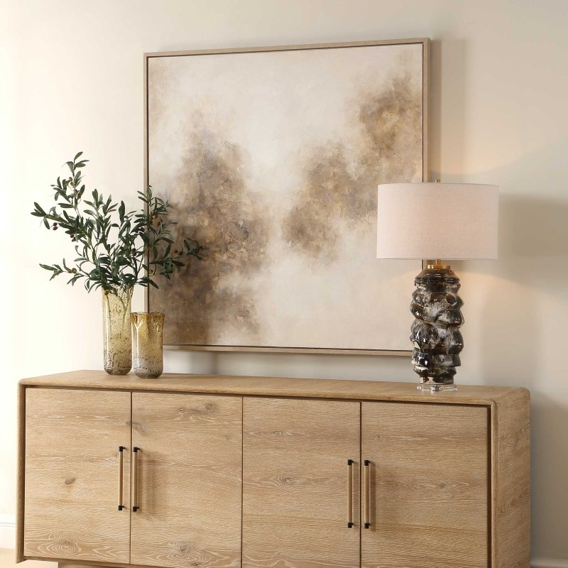 Up In Smoke Framed Modern Art - Framed Prints