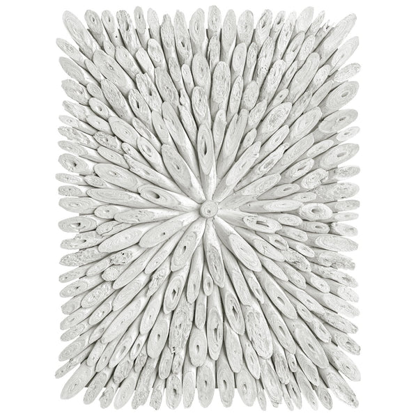 Bahama Wood Whitewashed Wall Decor - Uttermost - Wood Wall Decor by Modest Hut