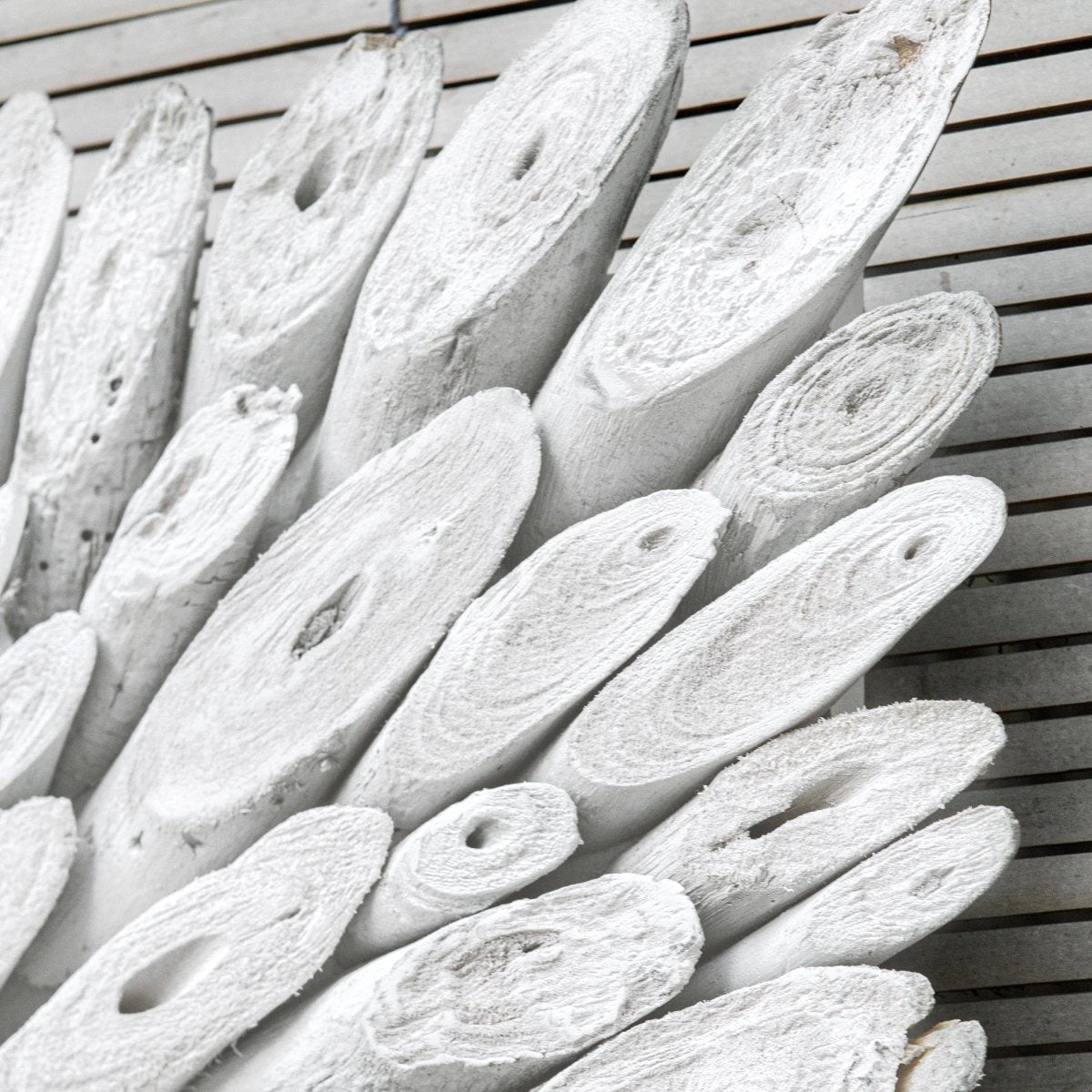 Bahama Wood Whitewashed Wall Decor - Uttermost - Wood Wall Decor by Modest Hut