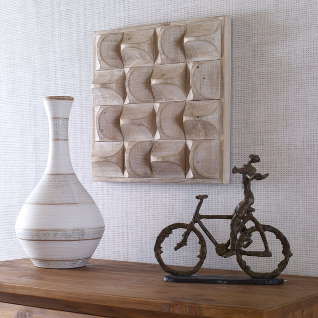 Pickford Wood Wall Decor, Natural - Uttermost - Wood Wall Decor by Modest Hut