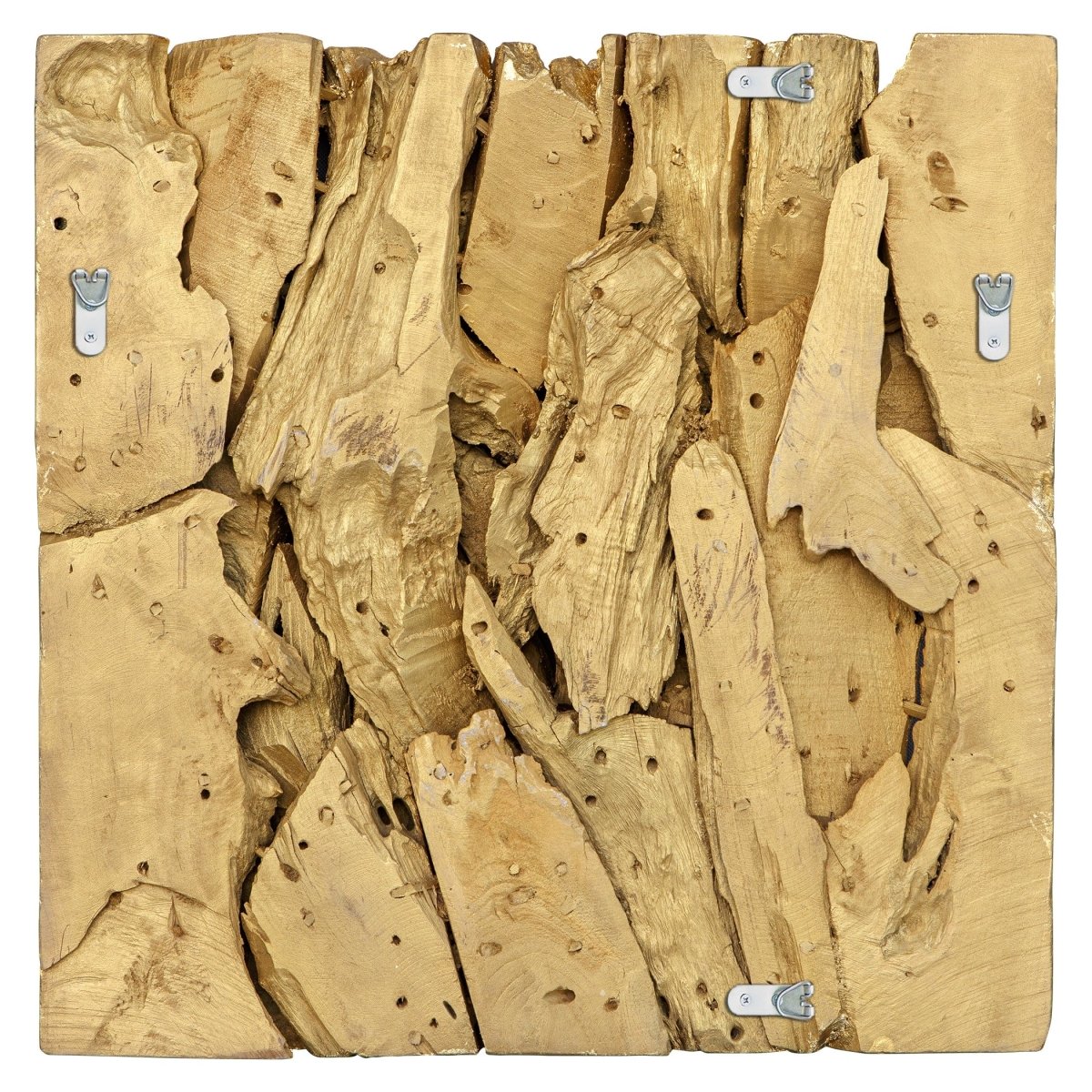 Rio Gold Wood Wall Decor - Uttermost - Wood Wall Decor by Modest Hut
