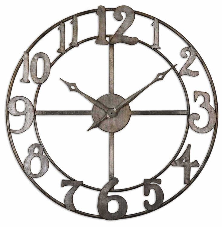 Delevan Wall Clock Uttermost