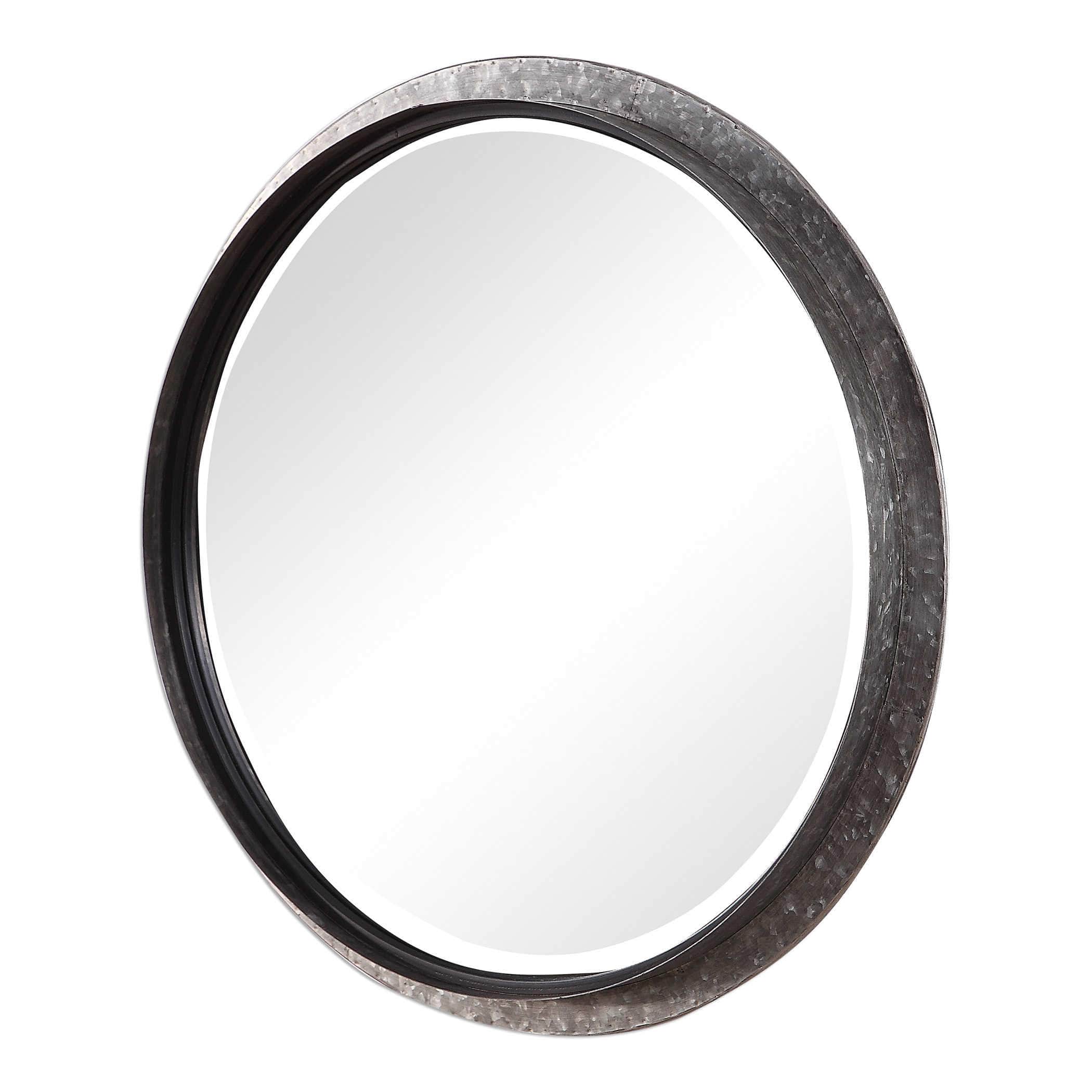 Round Metal Framed Mirror Uttermost