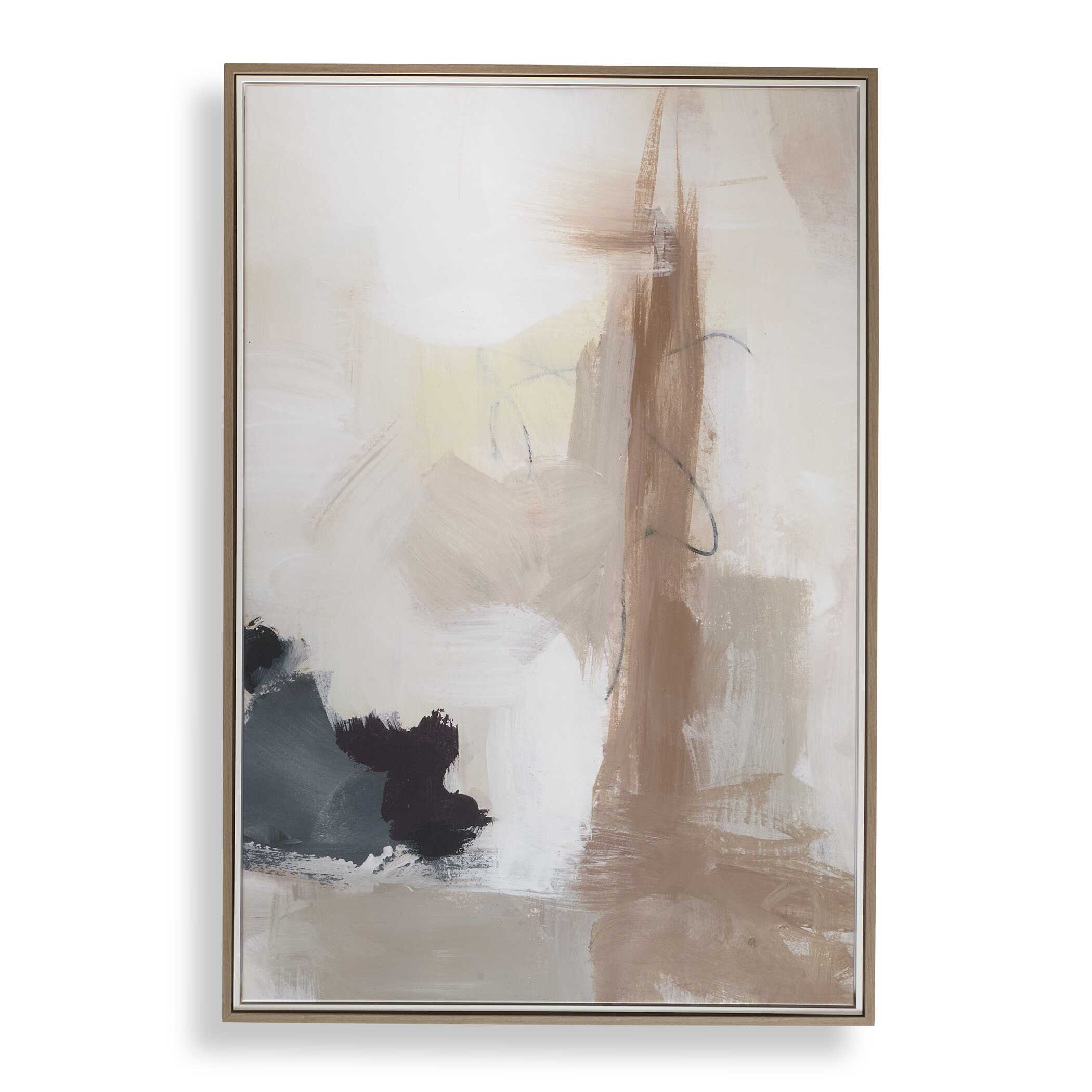 Bluster Framed Abstract Canvas by Uttermost product view