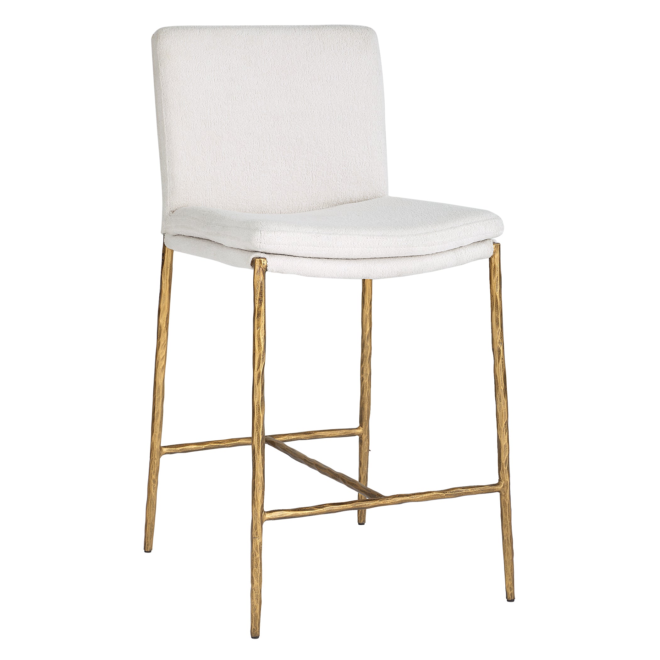 Ascend White Counter Stool