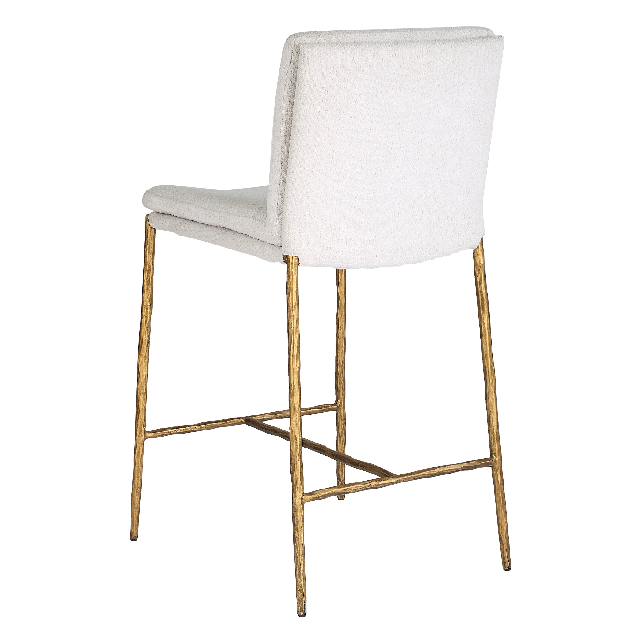 Ascend White Counter Stool