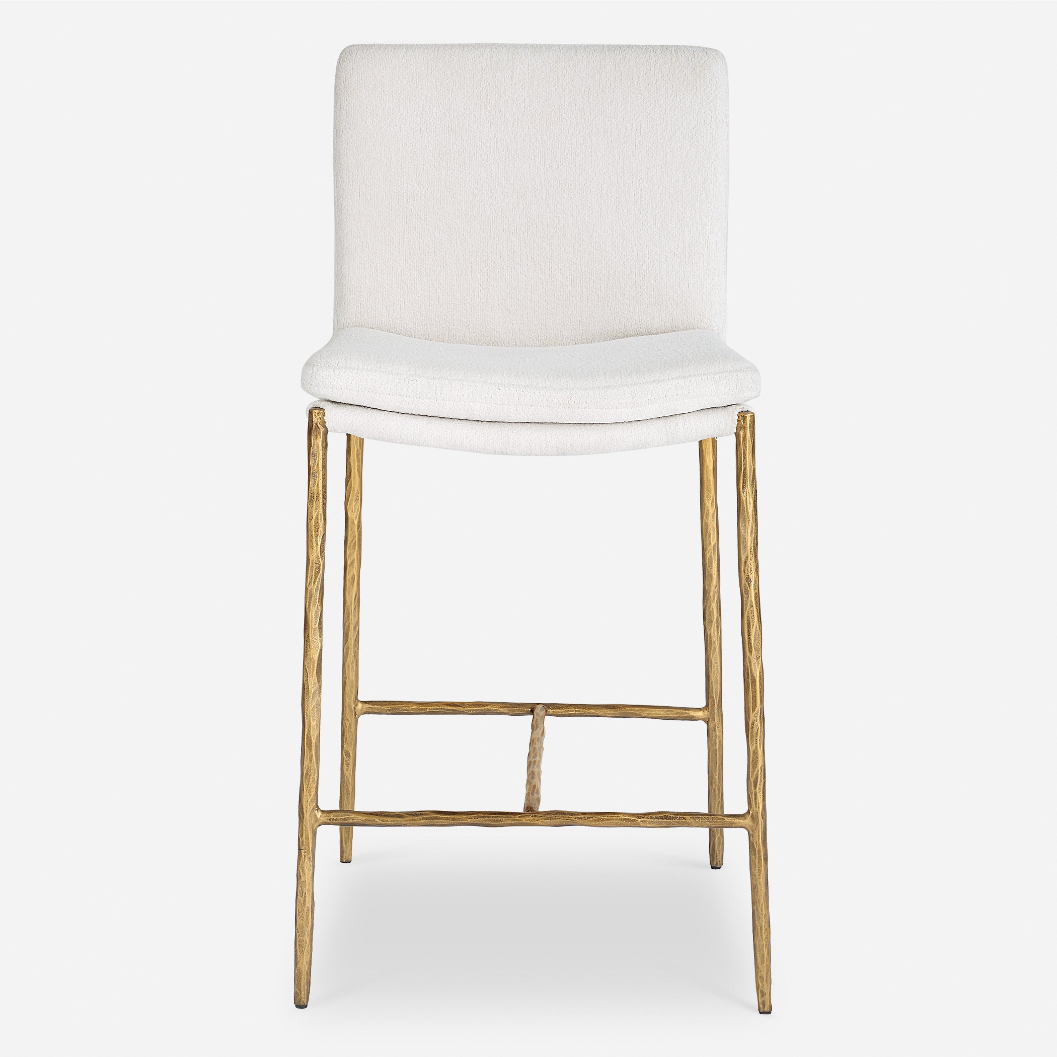 Ascend White Counter Stool