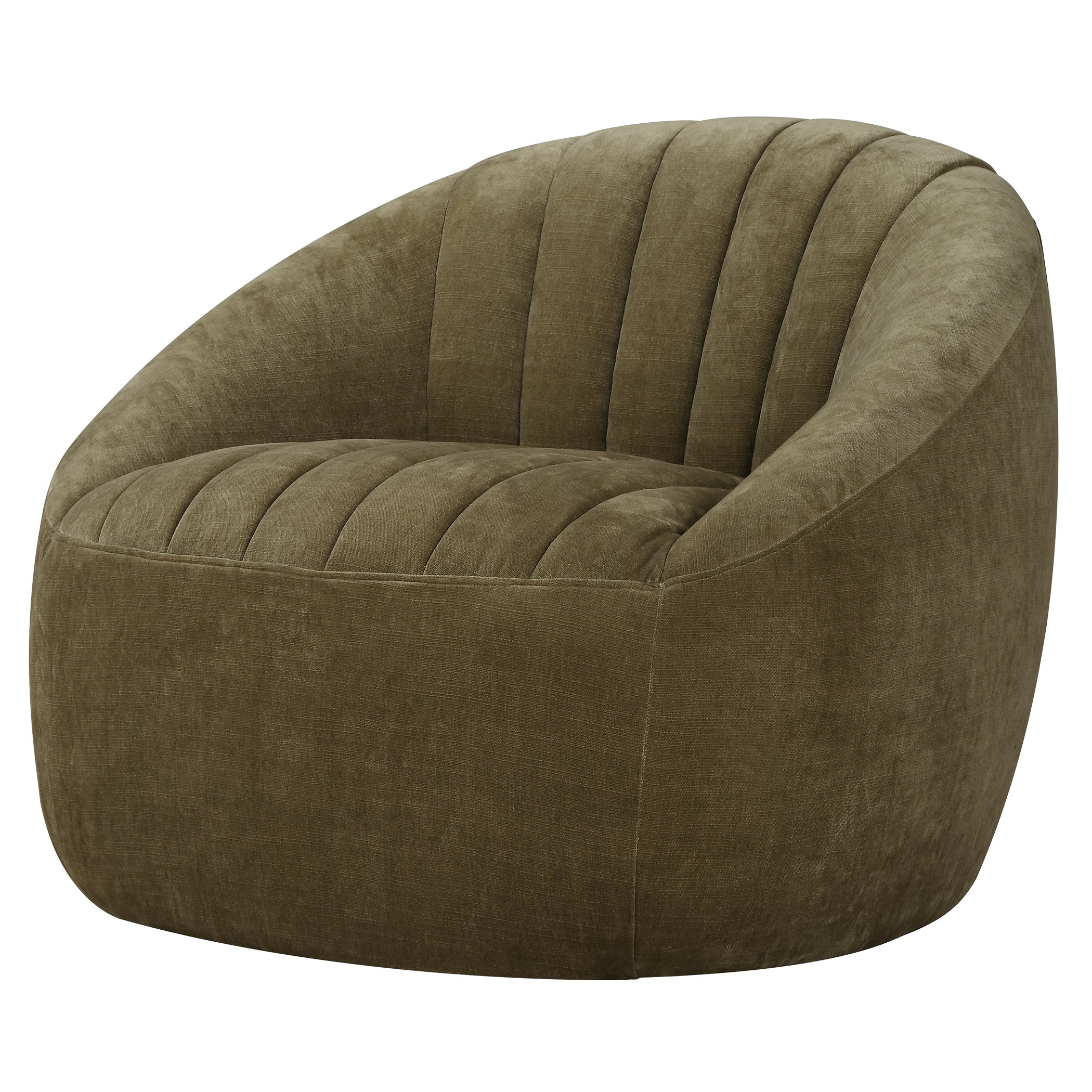 Narrows Moss Green Swivel Chair