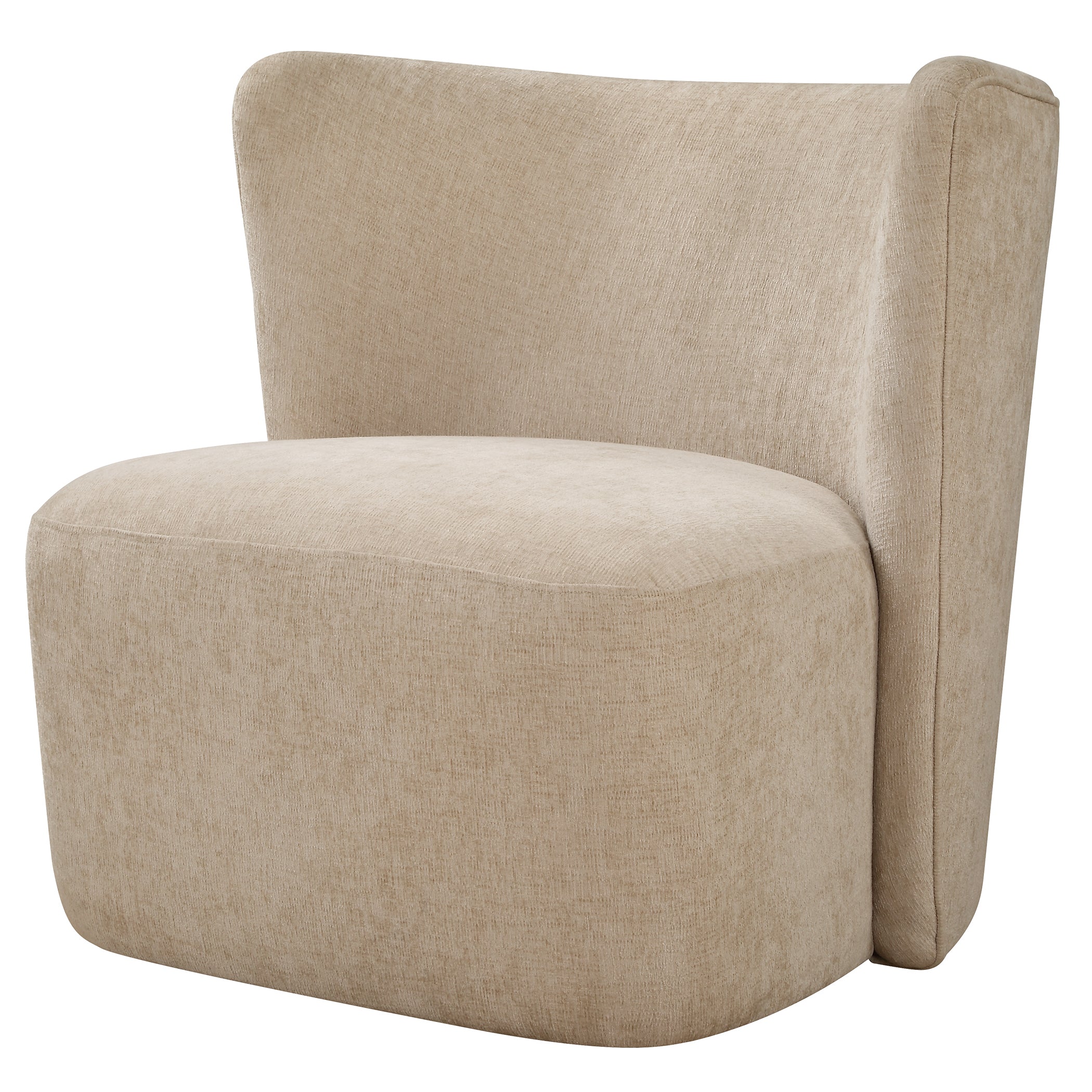 Outlook Light Sand Swivel Chair