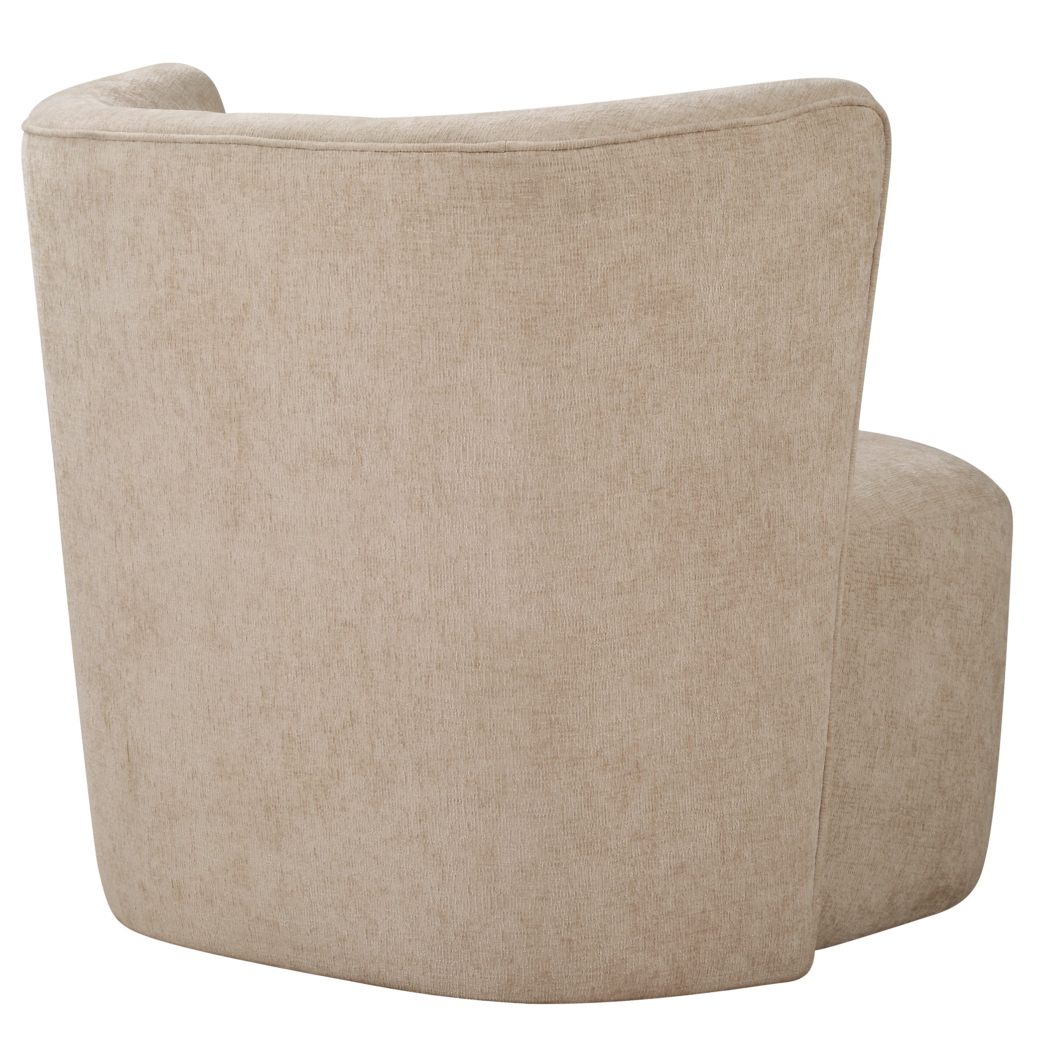 Outlook Light Sand Swivel Chair