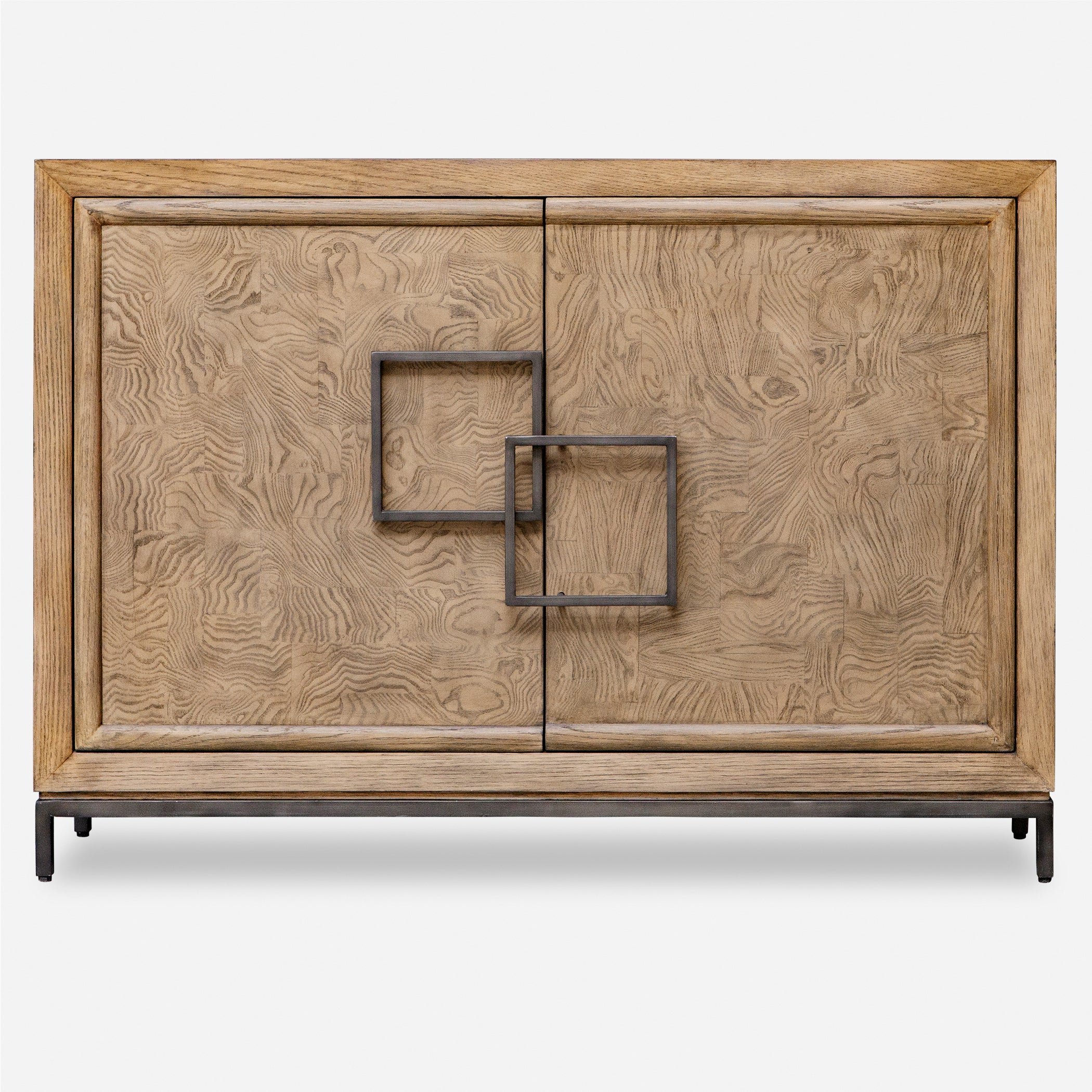 Paltrow Burl 2 Door Cabinet